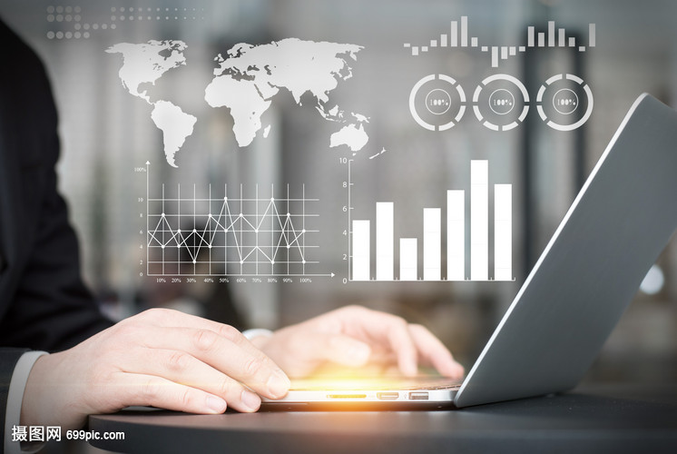 科技商務 現代化會議室中計算機背景的高效應用